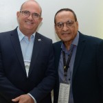 Edmilson Domingues, secretário de Turismo de Ribeirão Preto, com Cezar Aveiro, da Avirrp