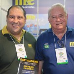 Emerson Oliveira, da DSE Viagens, e Roy Taylor, do M&E