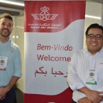 Fernando Trindade, da Monarch Travel, e Cesar Alruiz, da Royal Air Maroc