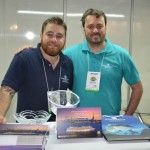 Gustavo Benetti e Adilson Melo, da Norwegian Cruise Line