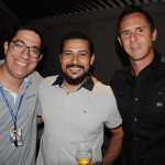 Jardel Almeida, da Trend, Valterson Gonçalves, da Premier Tour, e Gustavo Santos, da GMS Tour