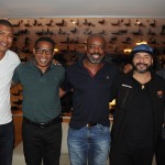 Junior Baiano, César Sampaio, Ezequiel Santos, da Trend, Marcello Restivo, da Tivoli Tur, e Marcos Assunção