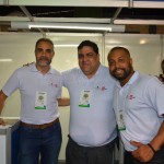 Paulo Barnabé, Paulo César e Maurício Anias, da Flytour MMT Viagens