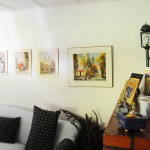 Quadros em homenagem ao livro