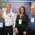 Rosa Masgrau, do M&E, Candido Ferreira, do Rafain, Vanessa Delboni, de Foz, e Roy Taylor, do M&E