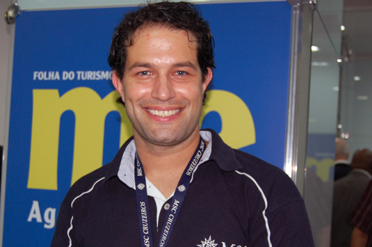 MSC deve ampliar oferta para internacional com pacotes 1 Bruno Cordaro, da MSC Cruzeiro
