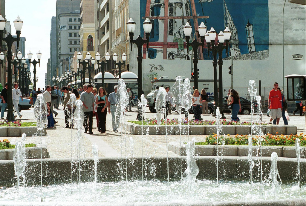 Centro da Cidade de Curitiba (Foto: Priscila Forone - Curitiba CVB)