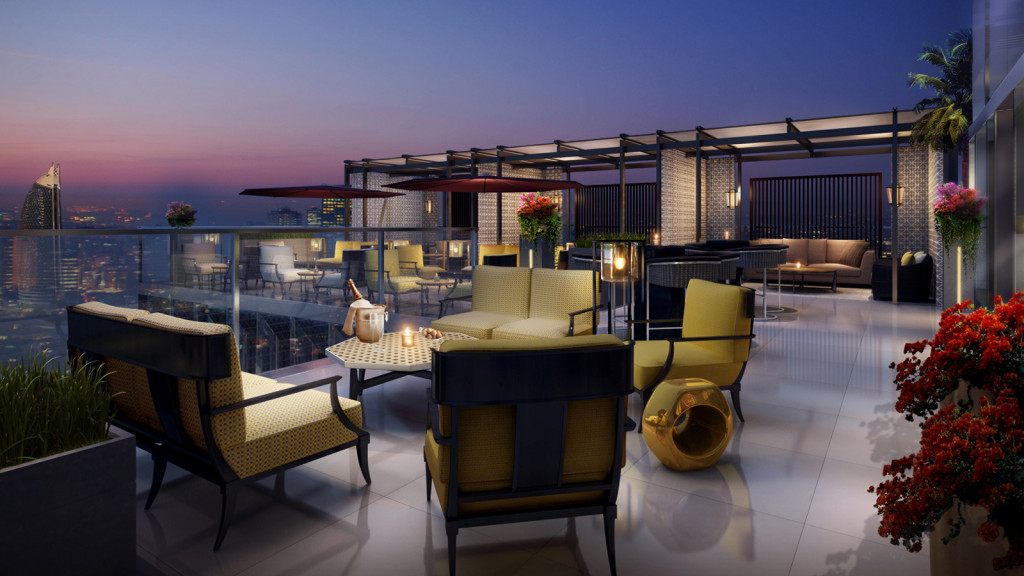 Conheça o novo Four Seasons Hotel Dubai Internacional Financial Centre Luna Sky Bar (Foto: Divulgação/Four Seasons)