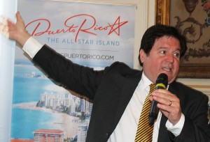 Porto Rico lança campanha no Rio e anuncia parceria com CVC Enrique Banucchi, diretor de Vendas e Marketing para Am Latina da Cia de Porto Rico
