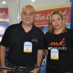 Guilherme Reis e Juciara Evangelista, da MK Travel
