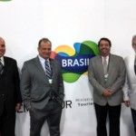 Harry Finger, secretário de Ilhabela, Ricardo Fazzini, Ricardo Cretera e o prefeito de Ilhabela, Antonio Colucci Harry Finger, secretário de Ilhabela, Ricardo Fazzini, Ricardo Cretera e o prefeito de Ilhabela, Antonio Colucci