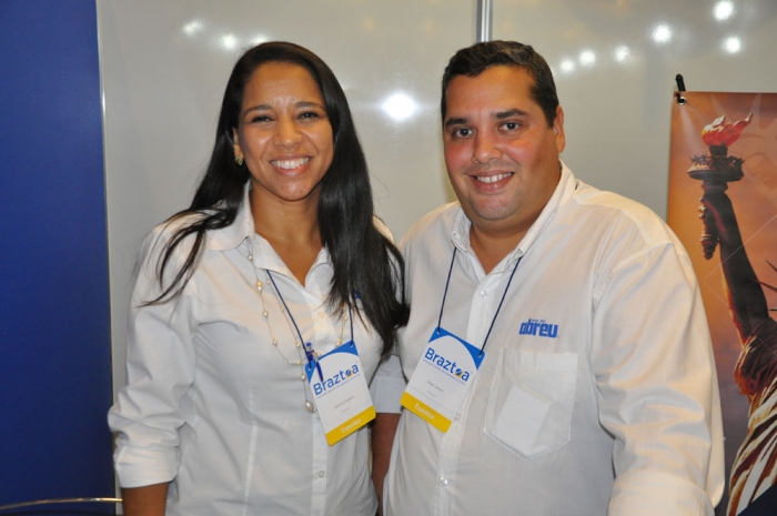 Janaína Siqueira e Diego Landin, da Abreutur Janaína Siqueira e Diego Landin, da Abreutur