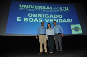 Pedro Davoli Neto, Gabriella Cavalheiro e Renato Gonçalves, da Universal