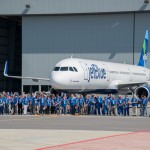 Todo o staff da Airbus nos EUA participou da cerimônia