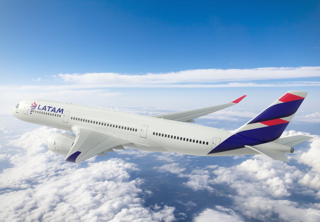 Latam transfere quatro A350s para Qatar Airways sob contrato de leasing A350_LATAM