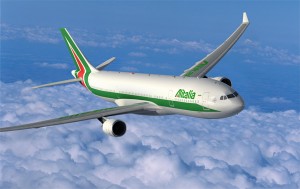 Alitalia bate recorde em voos intercontinentais em agosto