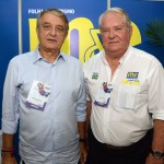 Arialdo Pinho, secretario de turismo do Ceará, e Roy Taylor, do M&E