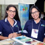 Ariane Prado e Beatriz Yumi Santos, do Turismo de Aruba