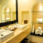 Banheiro dos apartamentos Preferred Club tem mimos exclusivos Banheiro dos apartamentos Preferred Club tem mimos exclusivos