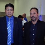 Bruno Omori, da ABIH SP, e Fabio Martins, da IDTCEMA