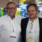 Carlos Barros, da Hertz, e Roberto Vital, da Vital Tour Carlos Barros, da Hertz, e Roberto Vital, da Vital Tour