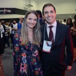Cinthia Marques, do MTur, e Daniel Biancareli, da Aviesp