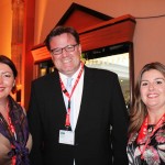 Constanze Hilgers, diretoria Germany Travel Destination,Eorge Etling e Margaret Gratham, da DZT Constanze Hilgers, diretoria Germany Travel Destination,Eorge Etling e Margaret Gratham, da DZT