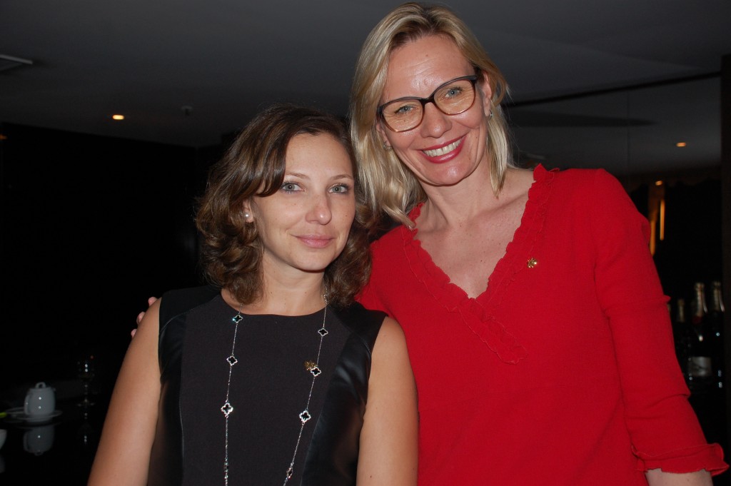 Nelly Pager e Julia Geiffers da Relais & Chateaux