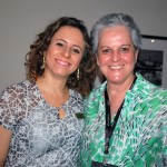 Danielle Hirsch com Mari Fonseca, da Madri Viagens Danielle Hirsch com Mari Fonseca, da Madri Viagens