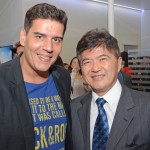 Dante Campos, da Braztoa, e Tanabe, da Abracorp