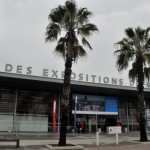 Entrada do Parc de Expositions de Montpellier, França Entrada do Parc de Expositions de Montpellier, França