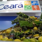Estande do Ceará serve caipirinha para os visitantes