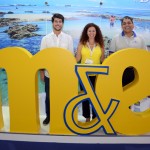 Felipe Ferrasco, da Prefeitura de Turismo de Florianópolis, Francisca França, do Majesticn Palace, e Bernini Miranda, da JI Administração Felipe Ferrasco, da Prefeitura de Turismo de Florianópolis, Francisca França, do Majesticn Palace, e Bernini Miranda, da JI Administração