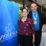Fernanda Vanetta e Javier Vidal, do Pegasus Fernanda Vanetta e Javier Vidal, do Pegasus