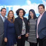 Fernando Harb, do Greater Fort Lauderdale, Denise Arencibia, Renata Saraiva, do Brand USA, Luciana Fernandes e Vitor Bauab, do M&E