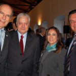 Fernando Pinto, Mario Carvalho, Valter Patriani e sua esposa