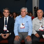 Fernando Santos, Marcelo Matera, e Sebastião Pereira, da Aviesp