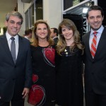 Fernando Santos, Marta Rossi, Rúbia Carla Andrade e Eduardo Zorzanello, do Festuris