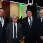 Giuliano Batista, Sebastião Pereira, Marcos Lucas, e Wellignton Cordeiro, diretores da Aviesp