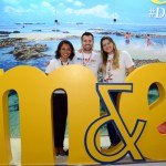 Gladys Martins, Filipe Julio e Tathiana Machado, da Tam Viagens Gladys Martins, Filipe Julio e Tathiana Machado, da Tam Viagens