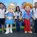 Heverton Saenger, Rafaela Marques, e Ismael Longen, do Beto Carrero World Heverton Saenger, Rafaela Marques, e Ismael Longen, do Beto Carrero World