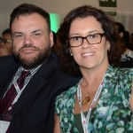 João Bueno, do Resorts Brasil, e Patricia Thomas, da Alagev