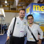 João Taylor, do M&E, e Marcus Rossi, do Festuris João Taylor, do M&E, e Marcus Rossi, do Festuris