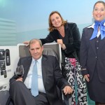 Juliana e Mauro Schwartzmann, da Costa Brava, com Simone de Brito