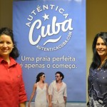 Lisbeta García, diretora de Promoção da Gaviota, e Niurka Martínez, diretora do Escritório de Turismo de Cuba para o Cone Sul (Copy)