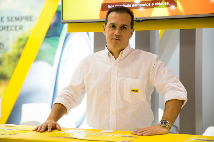 Hertz incorpora três lojas em Curitiba (PR) e Porto Alegre (RS) 1 Presidente da Hertz Brasil, Luciano Bianchi (Foto: Victor Carvalho)