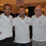 Luiz Fernandes, Márcio Sarrçao e Lucas Fattori, da Gapnet