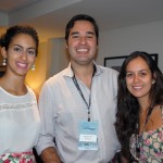 Lígia Secco, da Silversea, Alexandre fehr, da Bespoke e Júlia Monteiro, da Donato Lígia Secco, da Silversea, Alexandre fehr, da Bespoke e Júlia Monteiro, da Donato