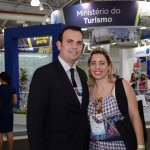 Marcelo Oliveira, consultor  juridico da Aviesp e da Abav Nacional, e Cris Nani, da Nâni Viagens e Turismo