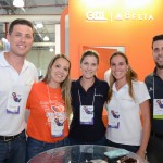 Marcos Boarati, da Esferatur, Gabriela Falcete, da Flytour, Renata Mirandola, da Delta, Paula Daros, da Esferatur, e Daniel Castanho, da Ancoradouro Marcos Boarati, da Esferatur, Gabriela Falcete, da Flytour, Renata Mirandola, da Delta, Paula Daros, da Esferatur, e Daniel Castanho, da Ancoradouro